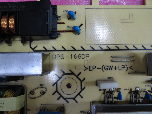 Power Supply Board for SONY KLV-40BX450 - DPS-166DP